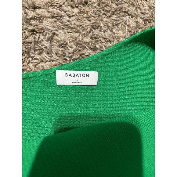 Aritiza Babaton Sculpt Knit One Shoulder Tank Top L - Picture 2 of 2